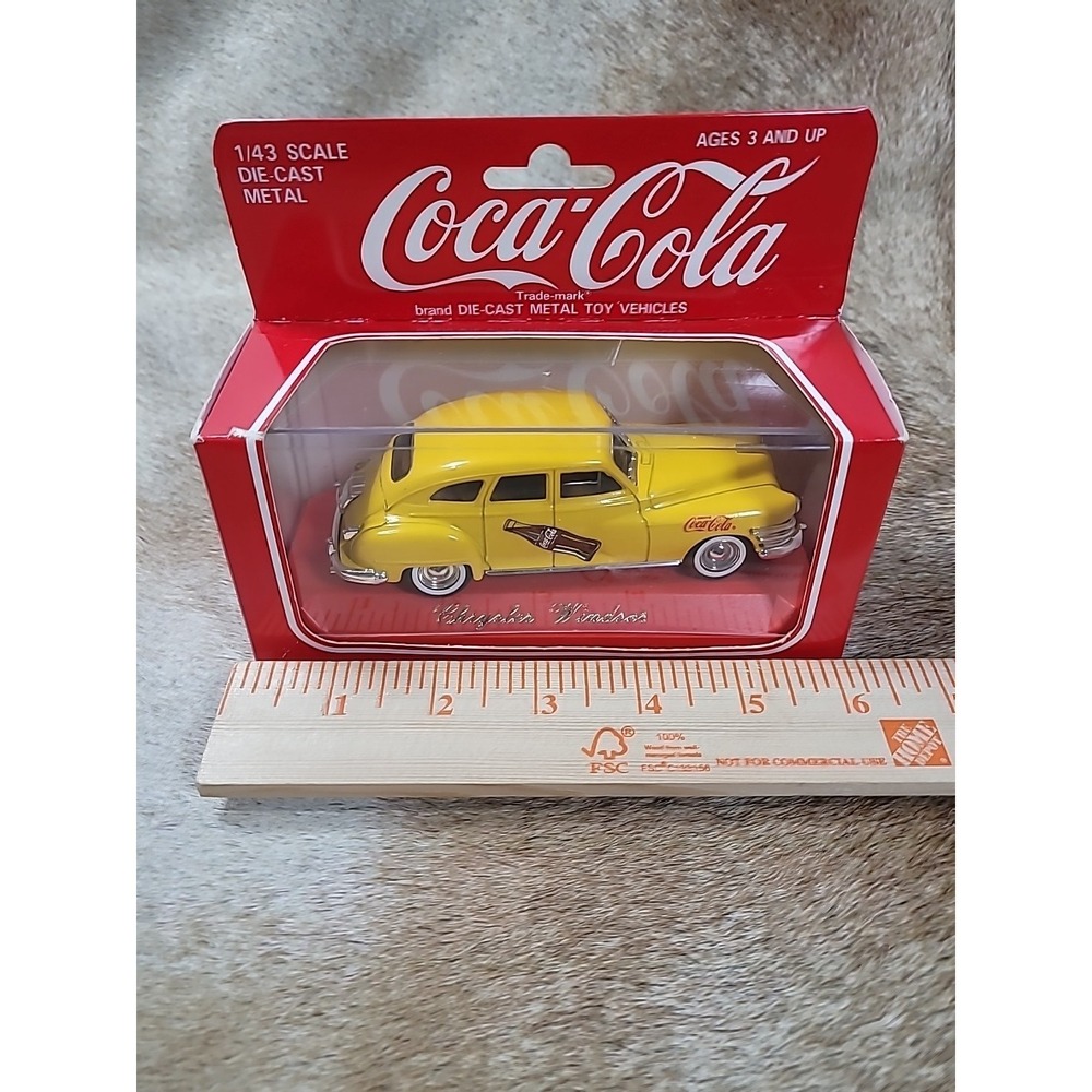 Coca-Cola 1948 CHRYSLER Windsor 1/43 scale Diecast NIB
